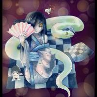 Cute Chibi Orochimaru, White Snake